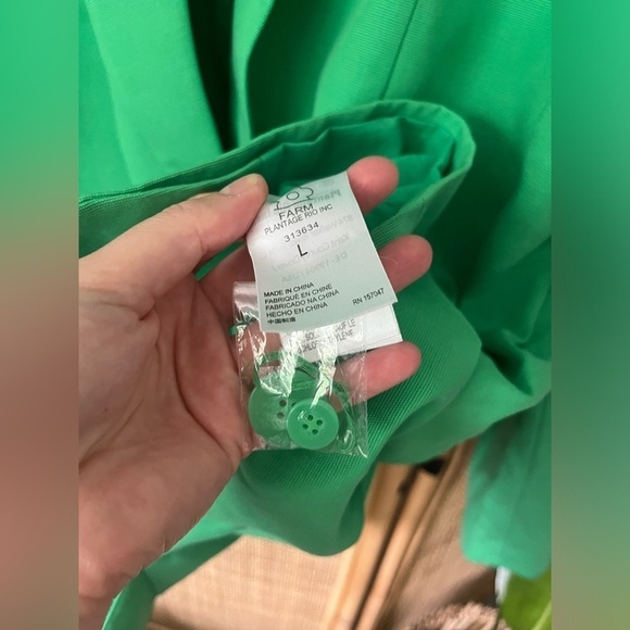 Farm Rio Bright Green Blazer - Picture 10 of 12